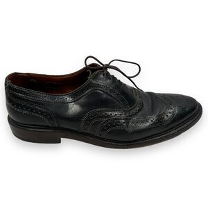 Allen Edmonds‎ McTavish Dress Shoes Men’s 11 D Black Wingtip Oxford Leather